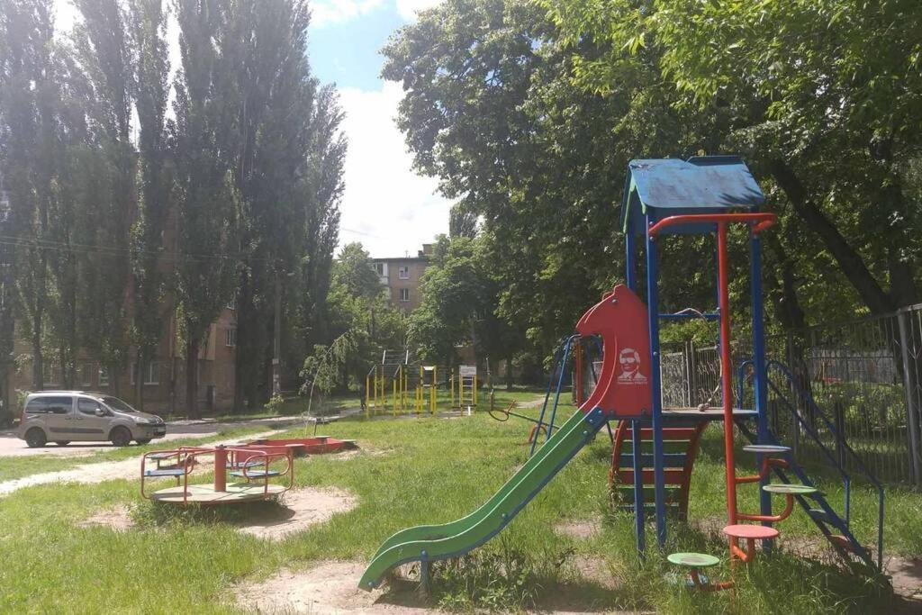 Однокомнатная Квартира С Евро Ремонтом,В Тихом Дворике. Kyiv Exterior photo